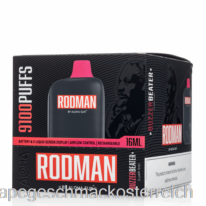 [10er-Pack] Rodman 9100 Einweg-Vape-Geschmack